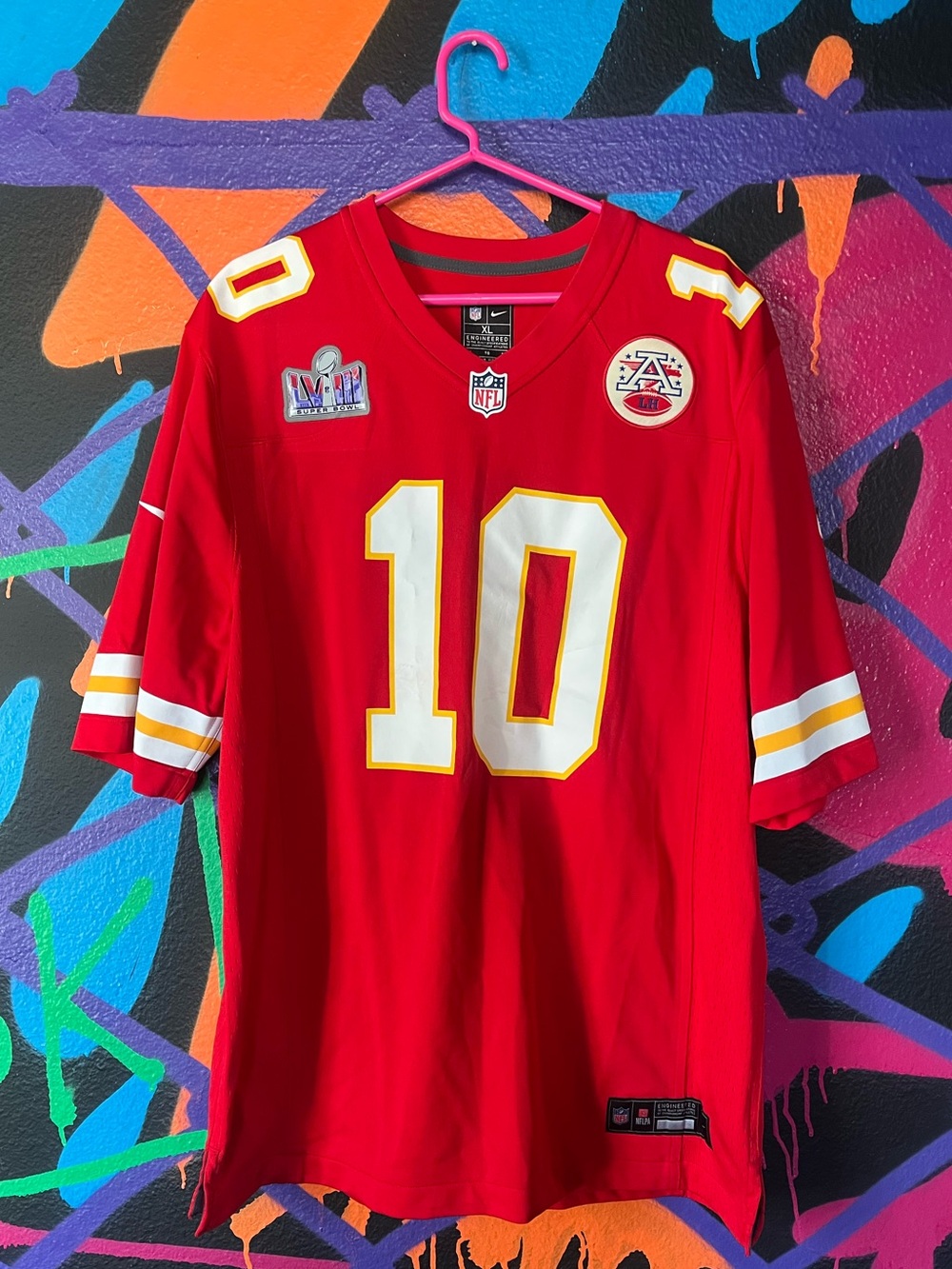 Kansas City Chiefs - Isiah Pacheco jersey 10